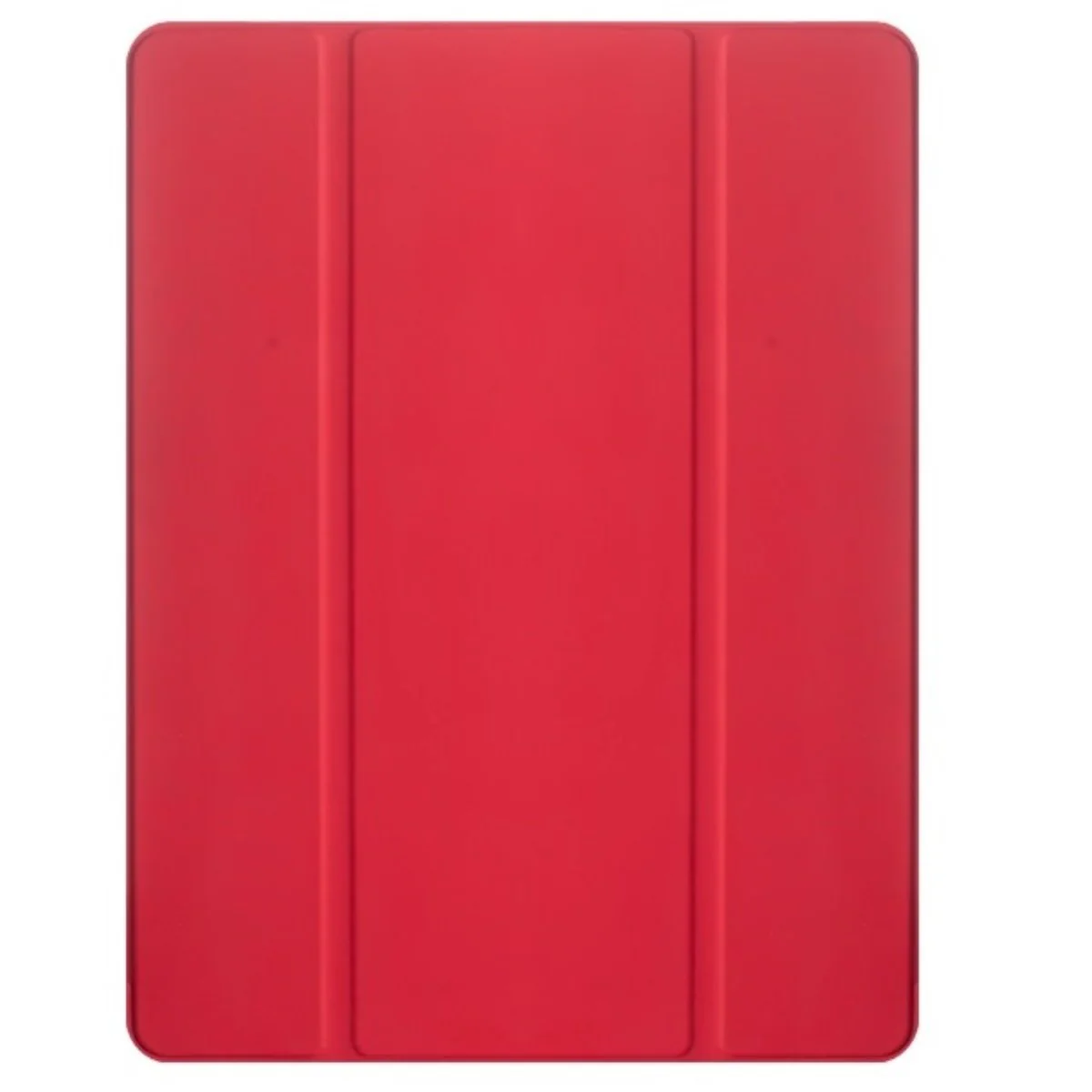 iPad Hoes 2017 / 2018 / Air / Air 2 - Clear Back Folio Cover met Apple Pencil Opbergvak - Magnetische iPad Case - Rood - Schokbestendige iPad Hoesje - Geschikt voor Apple iPad 5e / 6e en iPad Air 1e / 2e generaties - Afbeelding 3