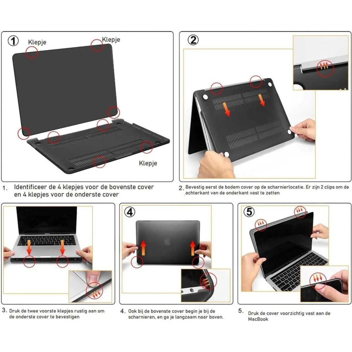 MacBook Air 13 inch (2020) Hard Case - A1932 - Afbeelding 8