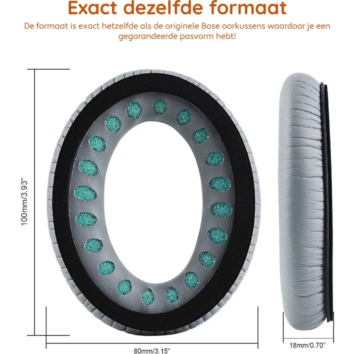 Oorkussens voor Bose QuietComfort 35 II + Reparatieset + Handleiding - Earpads Headphone Vervangen Bose - Bose Earpads - Bose Earphone - Bose QC35 II - Afbeelding 4